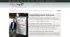 Desktop Screenshot of copydoctor.com.au